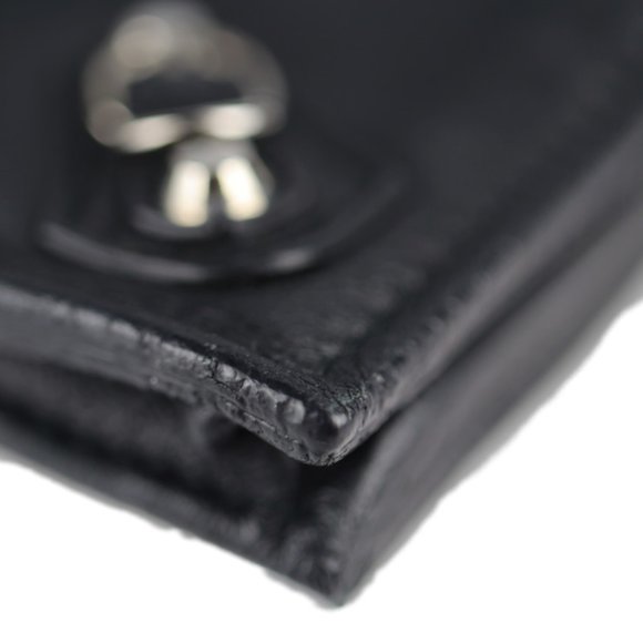 BALENCIAGA Leather 2WAY Shoulder Bag 357321 Black Mini Handbag - Picture 6 of 9